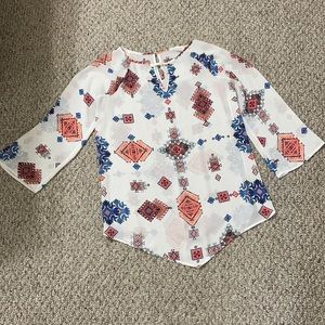 Aztec Design Blouse
